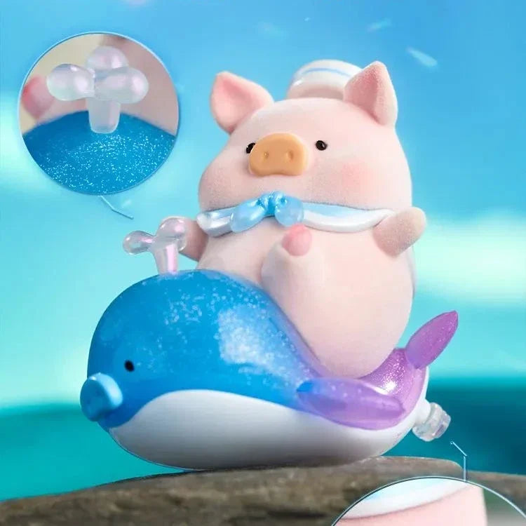 Lulu Canned Pig Ocean Series Blind Box Caixa Caja Girls Dolls Boys Gift Mystery Box Anime Action Figure Toys Furever Adorable