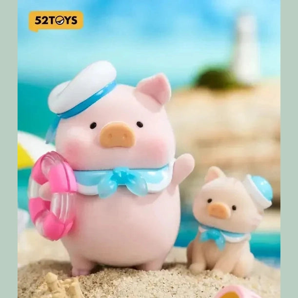Lulu Canned Pig Ocean Series Blind Box Caixa Caja Girls Dolls Boys Gift Mystery Box Anime Action Figure Toys Furever Adorable