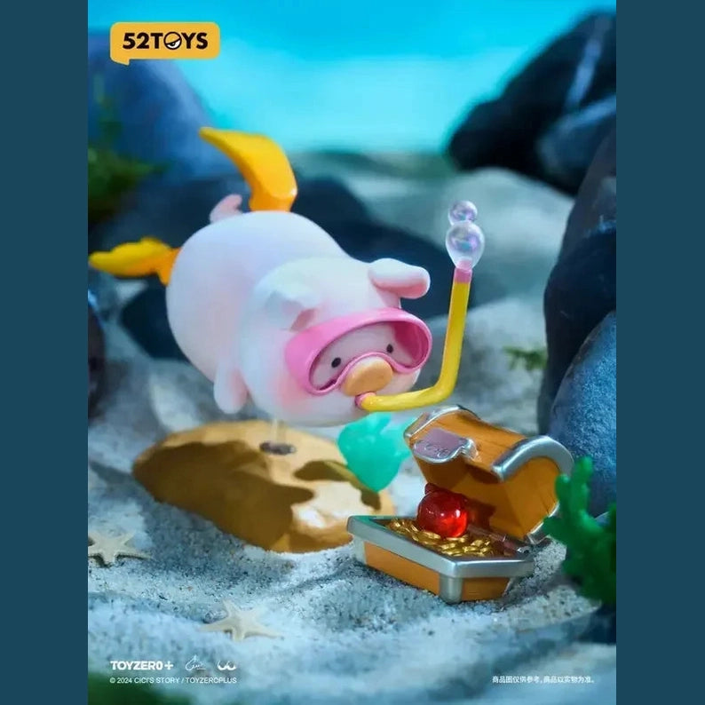 Lulu Canned Pig Ocean Series Blind Box Caixa Caja Girls Dolls Boys Gift Mystery Box Anime Action Figure Toys Furever Adorable