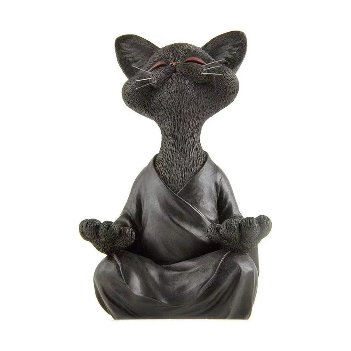 Meditation Zen Cat Statue-Furever Adorable