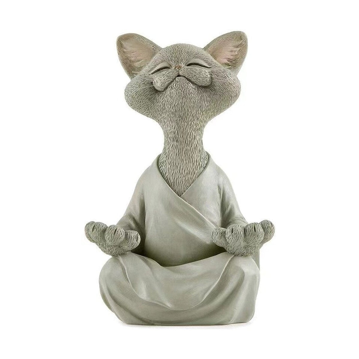 Meditation Zen Cat Statue-Furever Adorable