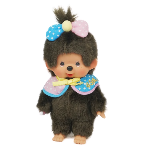 Monchhichi 45th Anniversary Limited Cape plush front view
