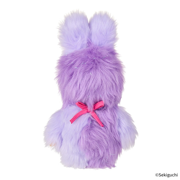Monchhichi x Shinako 475 Limited Edition Snuggly Purple Fluff Keychain Furever Adorable