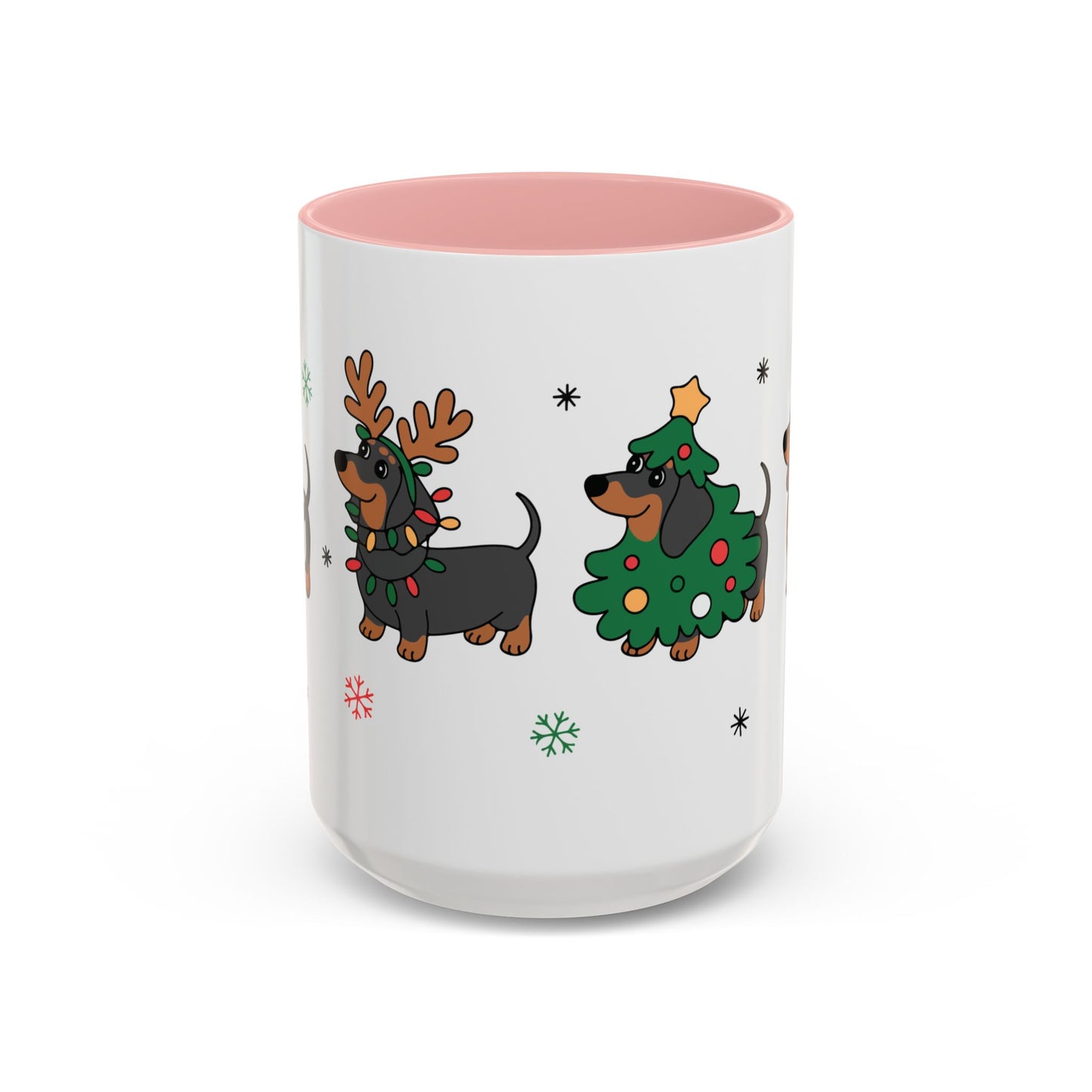 Mug Christmas Festive Dachshund Furever Adorable