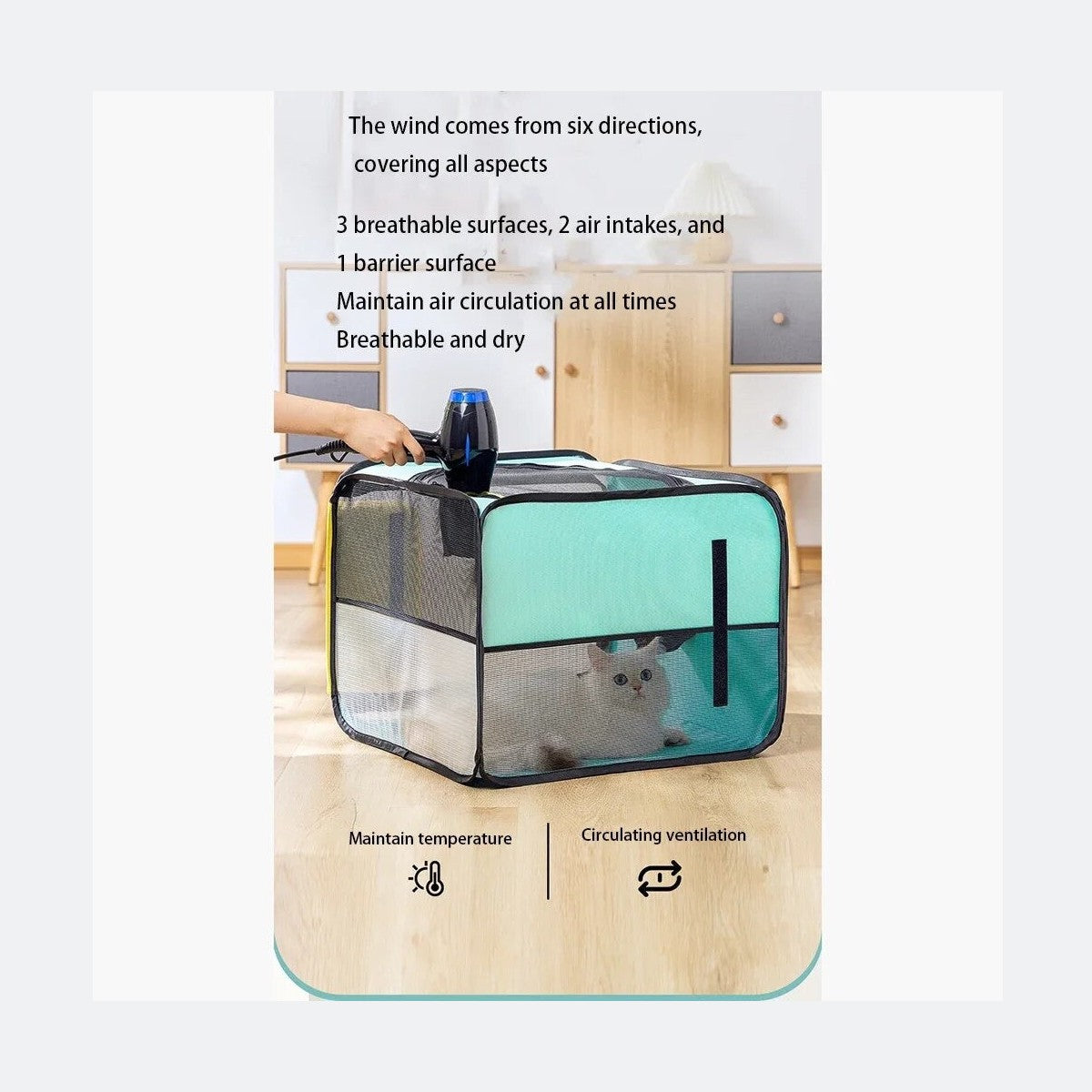 Multifunctional Pet Drying Box-Furever Adorable