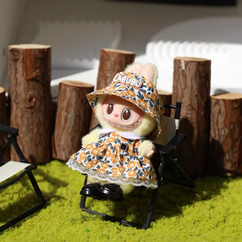 OUTFIT ONLY Labubu’s sundress with hats Furever Adorable