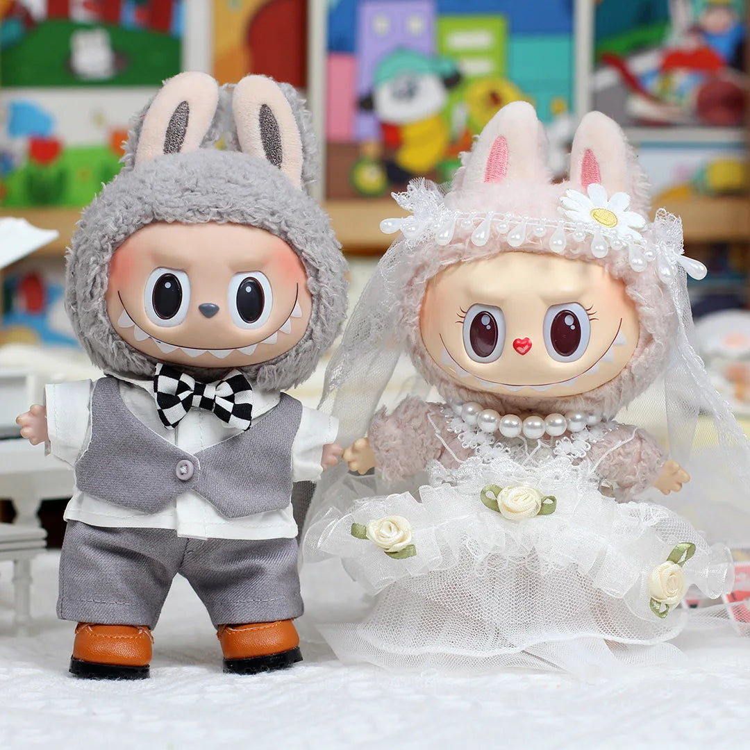 OUTFIT ONLY Labubu Wedding Outfits Furever Adorable