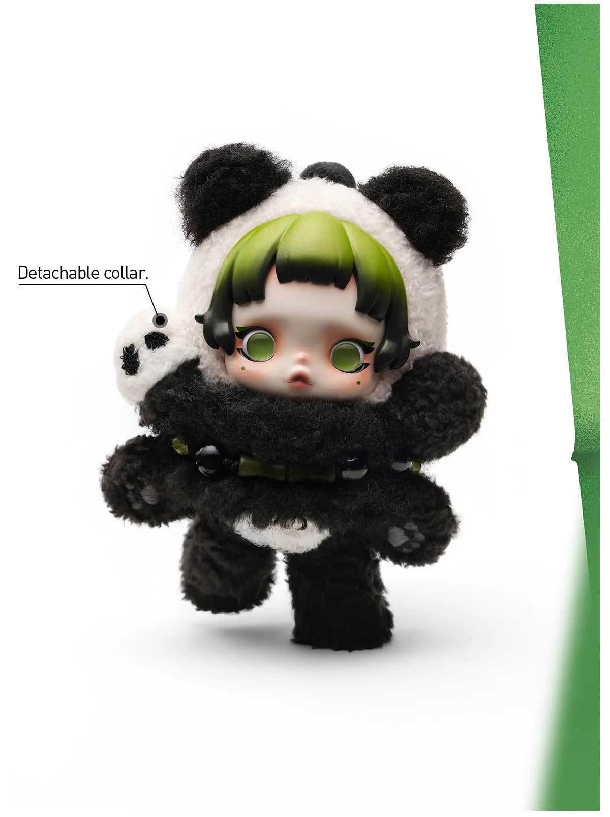 🐼✨ POP MART SKULLPANDA Lazy Panda Plush Doll Pendant ✨🐼 Furever Adorable