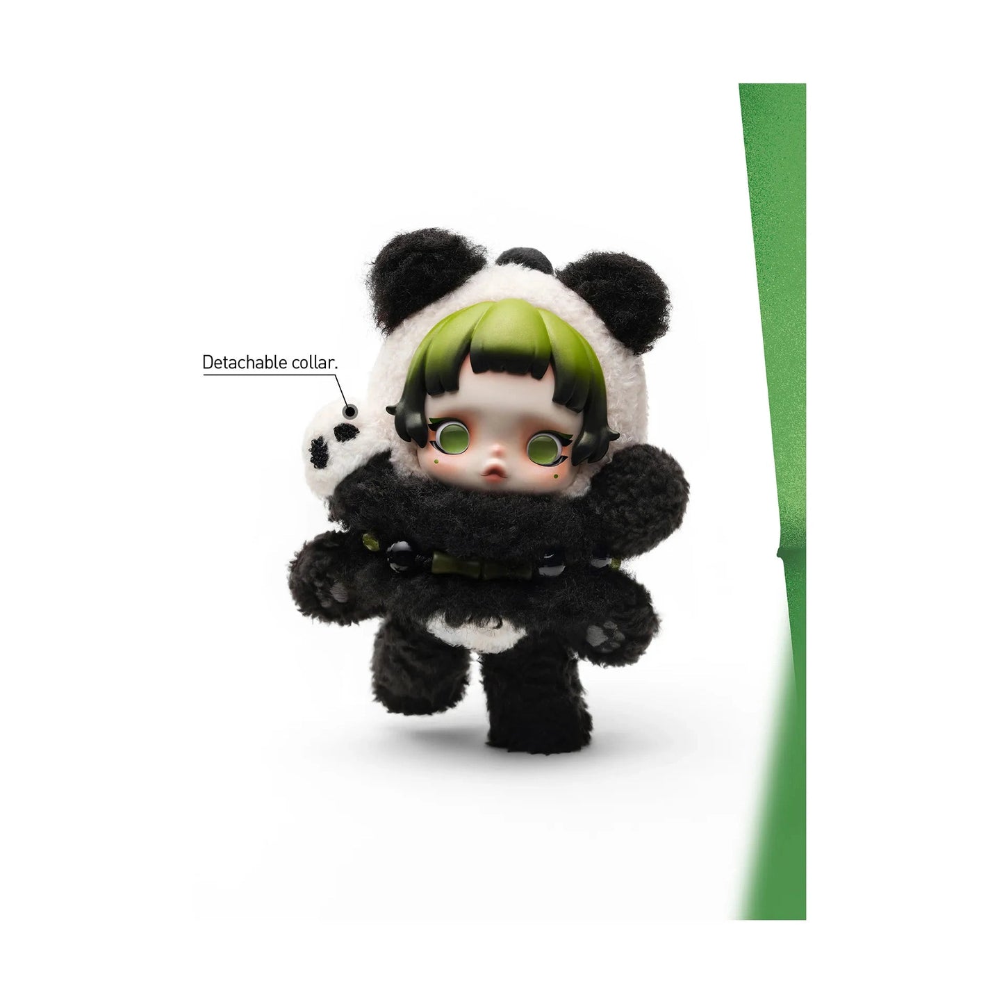 🐼✨ POP MART SKULLPANDA Lazy Panda Plush Doll Pendant ✨🐼 Furever Adorable