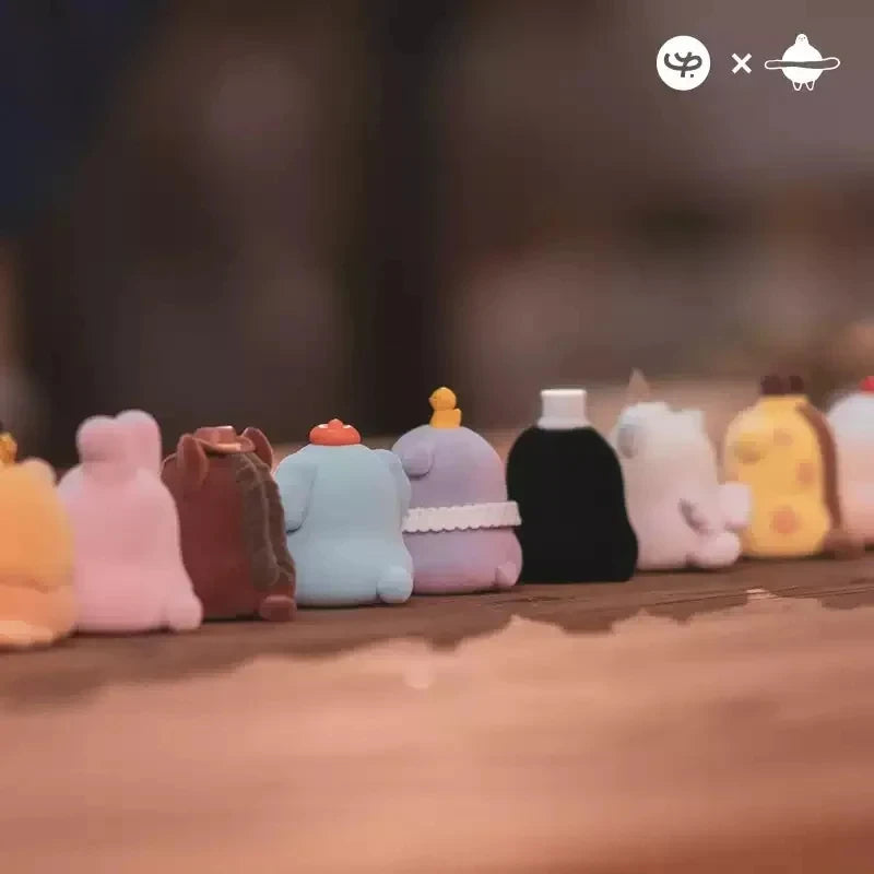 PUCKY ANIMAL BEANIES Series Blind Box Mystery Box Guess Bag Toys Doll Cute Anime Figure Desktop Ornament Collection Furever Adorable