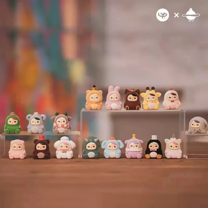 PUCKY ANIMAL BEANIES Series Blind Box Mystery Box Guess Bag Toys Doll Cute Anime Figure Desktop Ornament Collection Furever Adorable