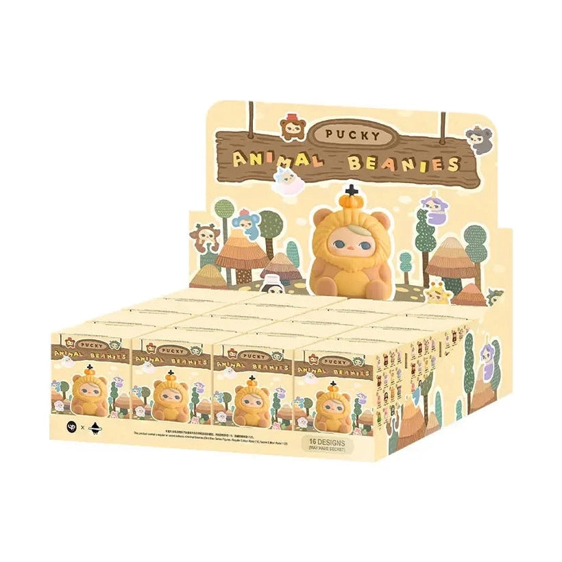 PUCKY ANIMAL BEANIES Series Blind Box Mystery Box Guess Bag Toys Doll Cute Anime Figure Desktop Ornament Collection Furever Adorable