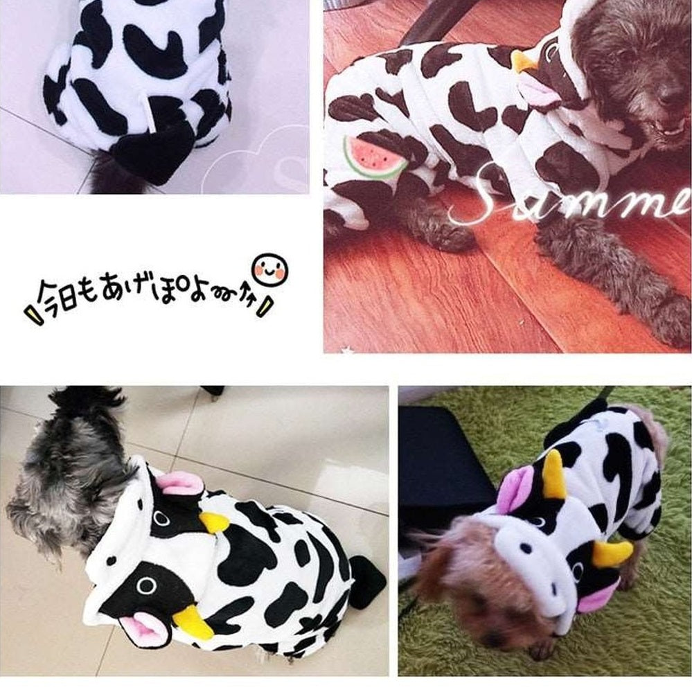 Pet Costume - Cow-Furever Adorable