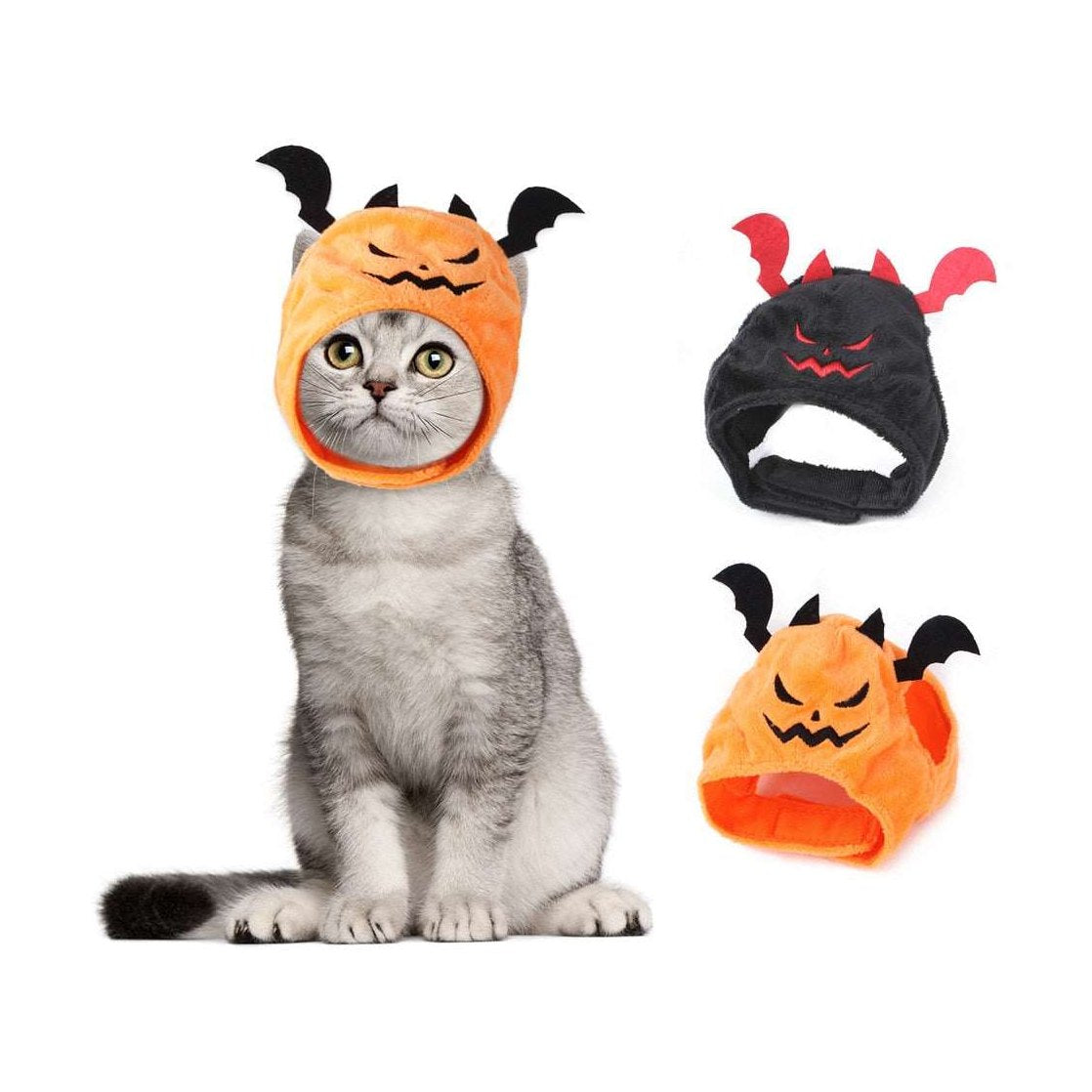 Pet Costume - Pumpkin Headgear-Furever Adorable