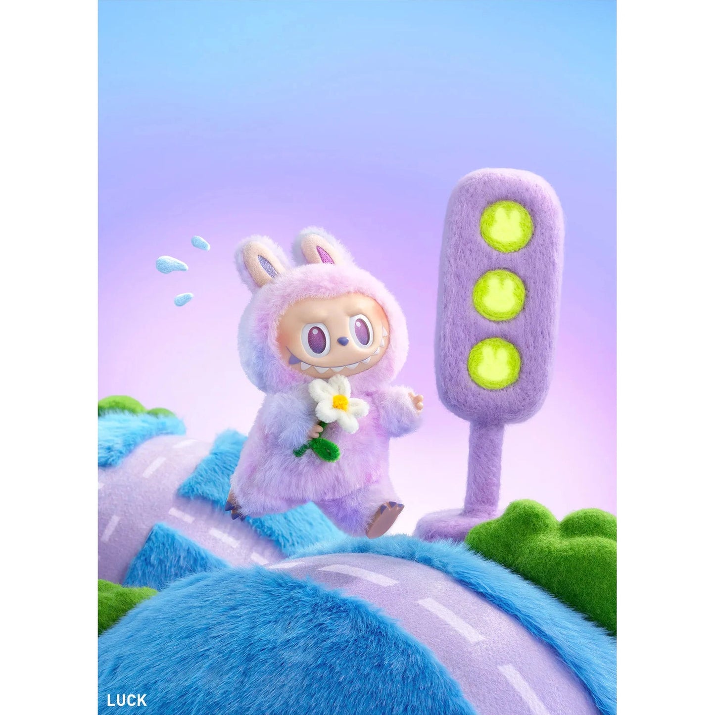 Pop Mart Labubu big into energy Furever Adorable