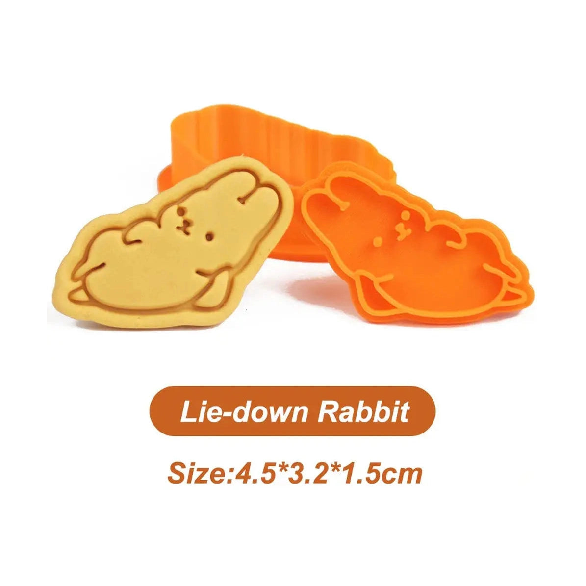 Rabbie Shaped 3D Biscuit Molding Set-Furever Adorable