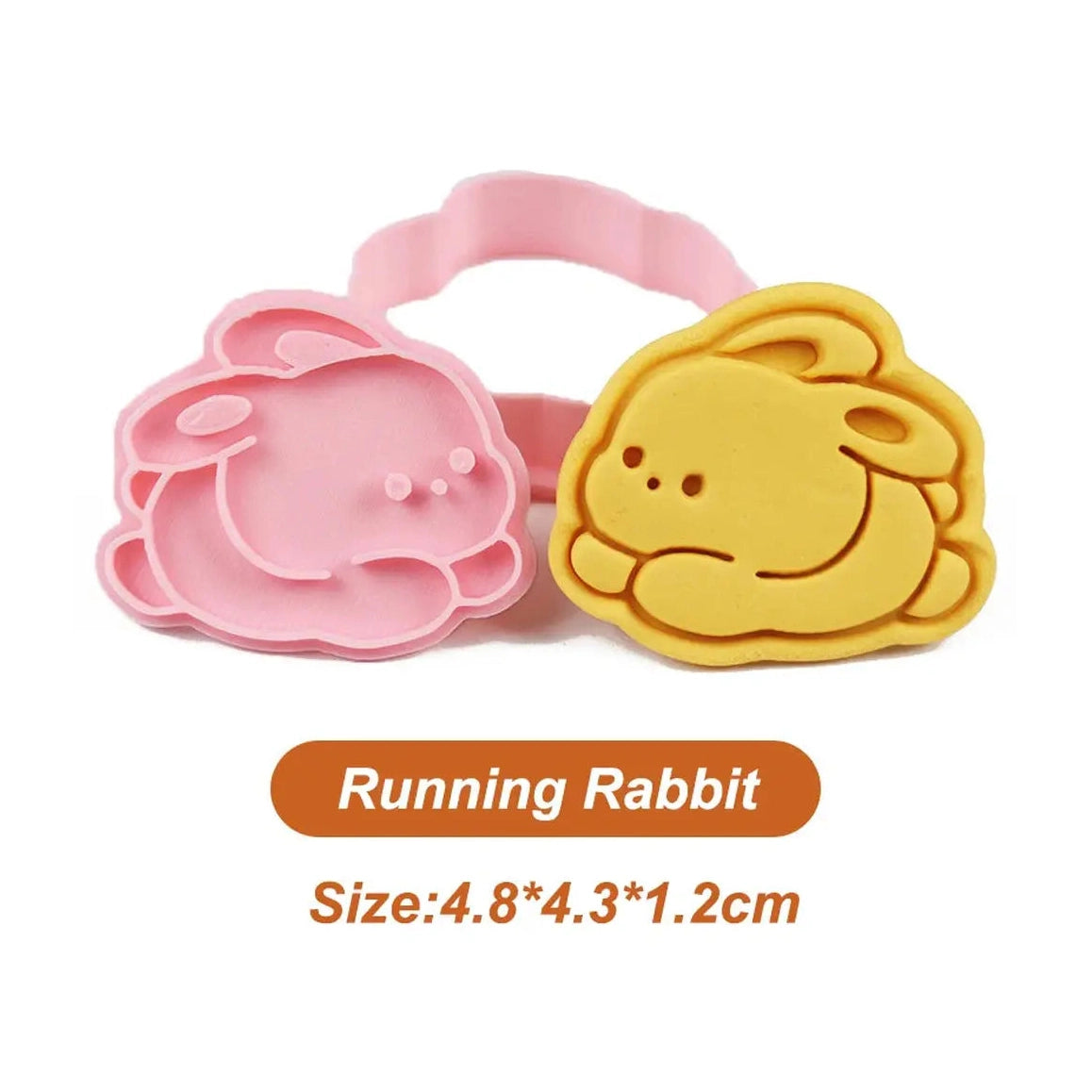 Rabbie Shaped 3D Biscuit Molding Set-Furever Adorable