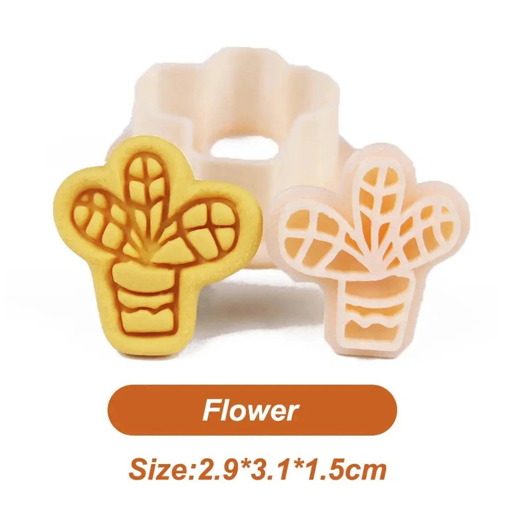 Rabbie Shaped 3D Biscuit Molding Set-Furever Adorable