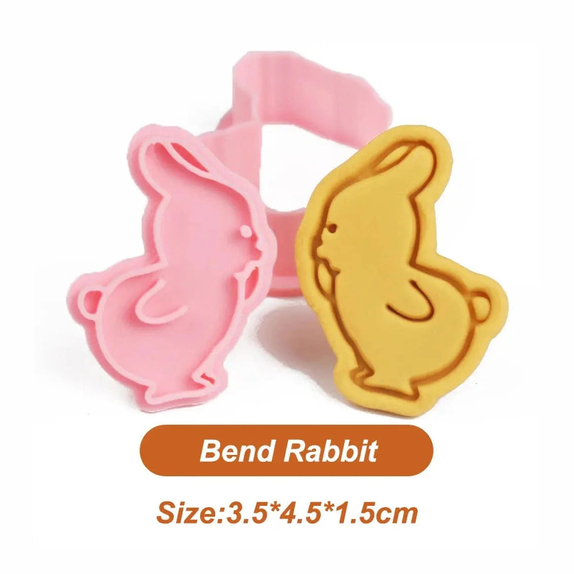 Rabbie Shaped 3D Biscuit Molding Set-Furever Adorable
