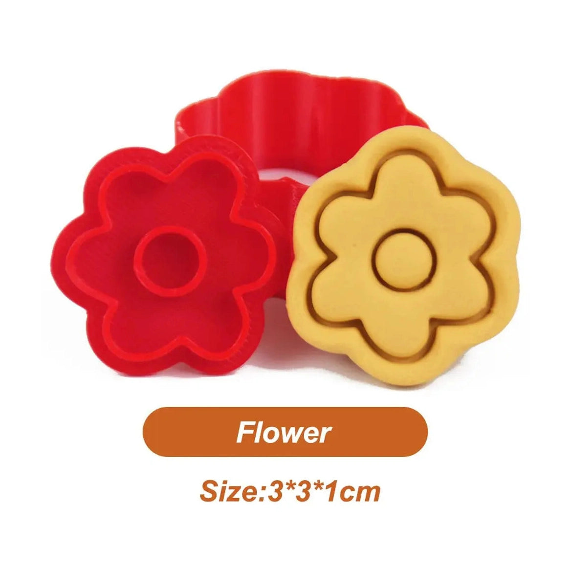 Rabbie Shaped 3D Biscuit Molding Set-Furever Adorable