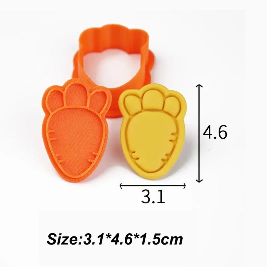 Rabbie Shaped 3D Biscuit Molding Set-Furever Adorable