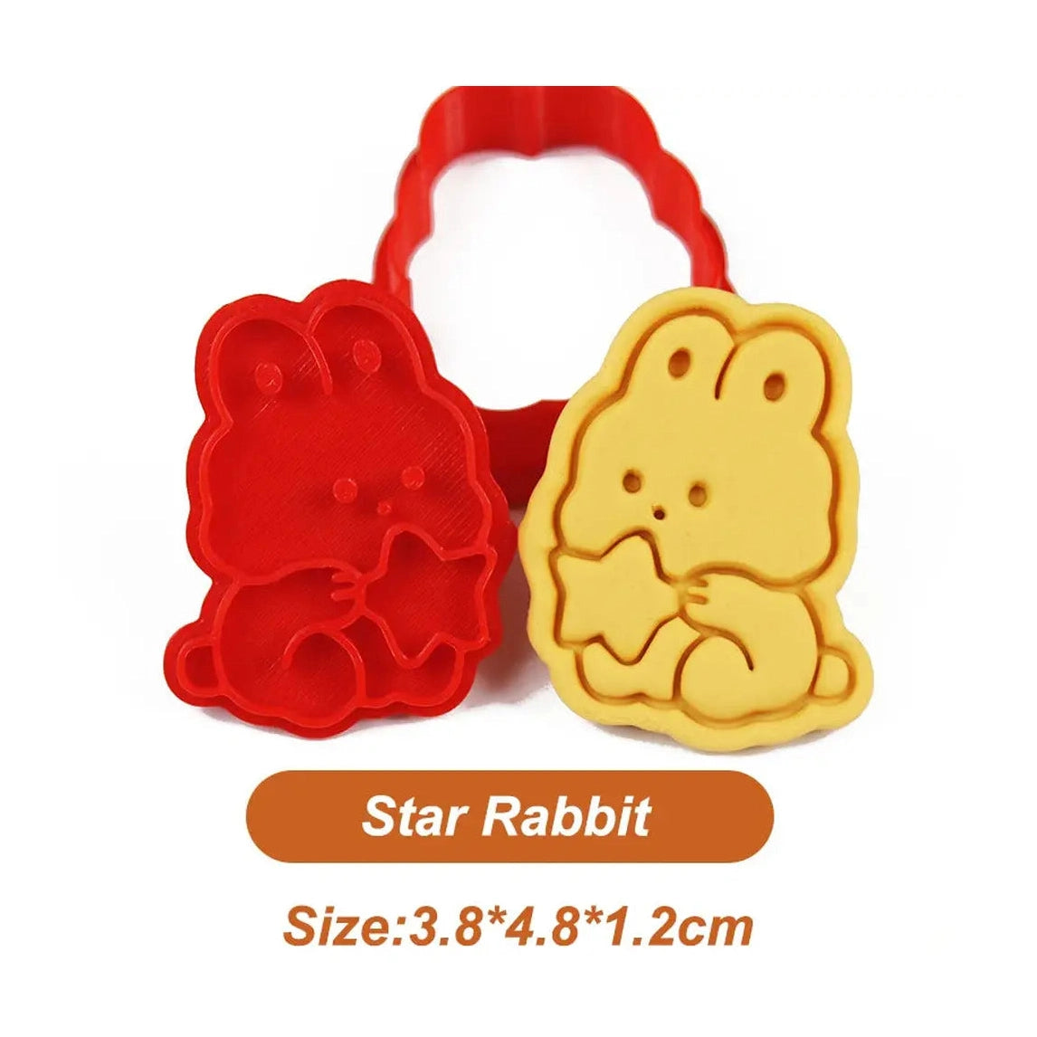 Rabbie Shaped 3D Biscuit Molding Set-Furever Adorable