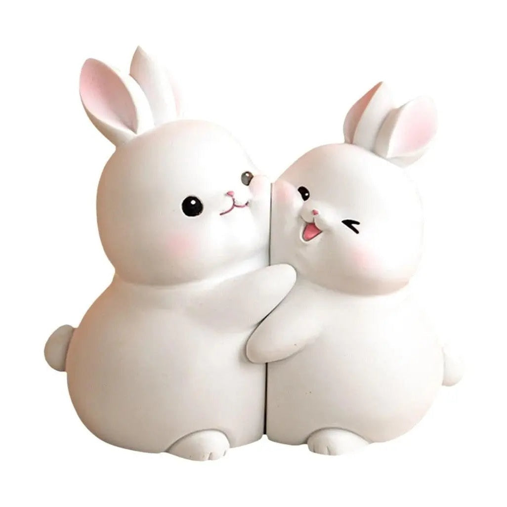 Rabbit Decorative Bookends-Furever Adorable