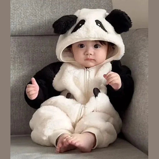 Snuggly Panda Bodysuit for Little Cuties 🐼 Furever Adorable