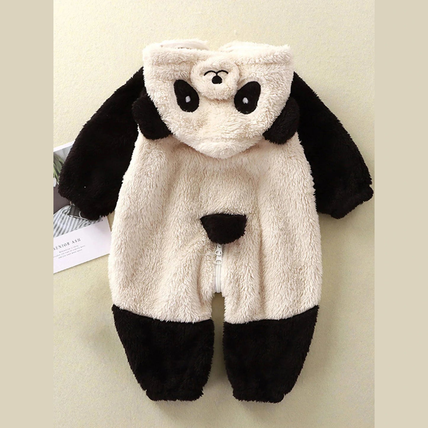Snuggly Panda Bodysuit for Little Cuties 🐼 Furever Adorable