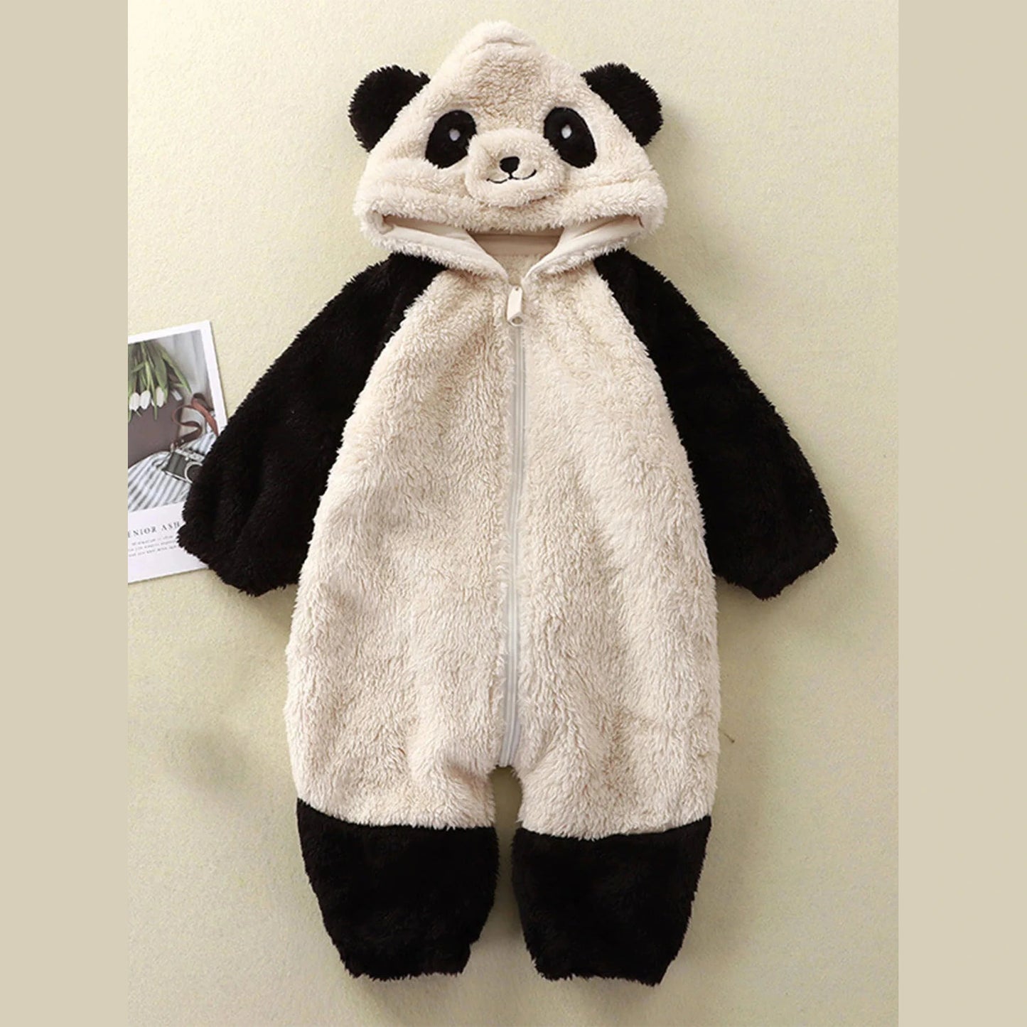 Snuggly Panda Bodysuit for Little Cuties 🐼 Furever Adorable