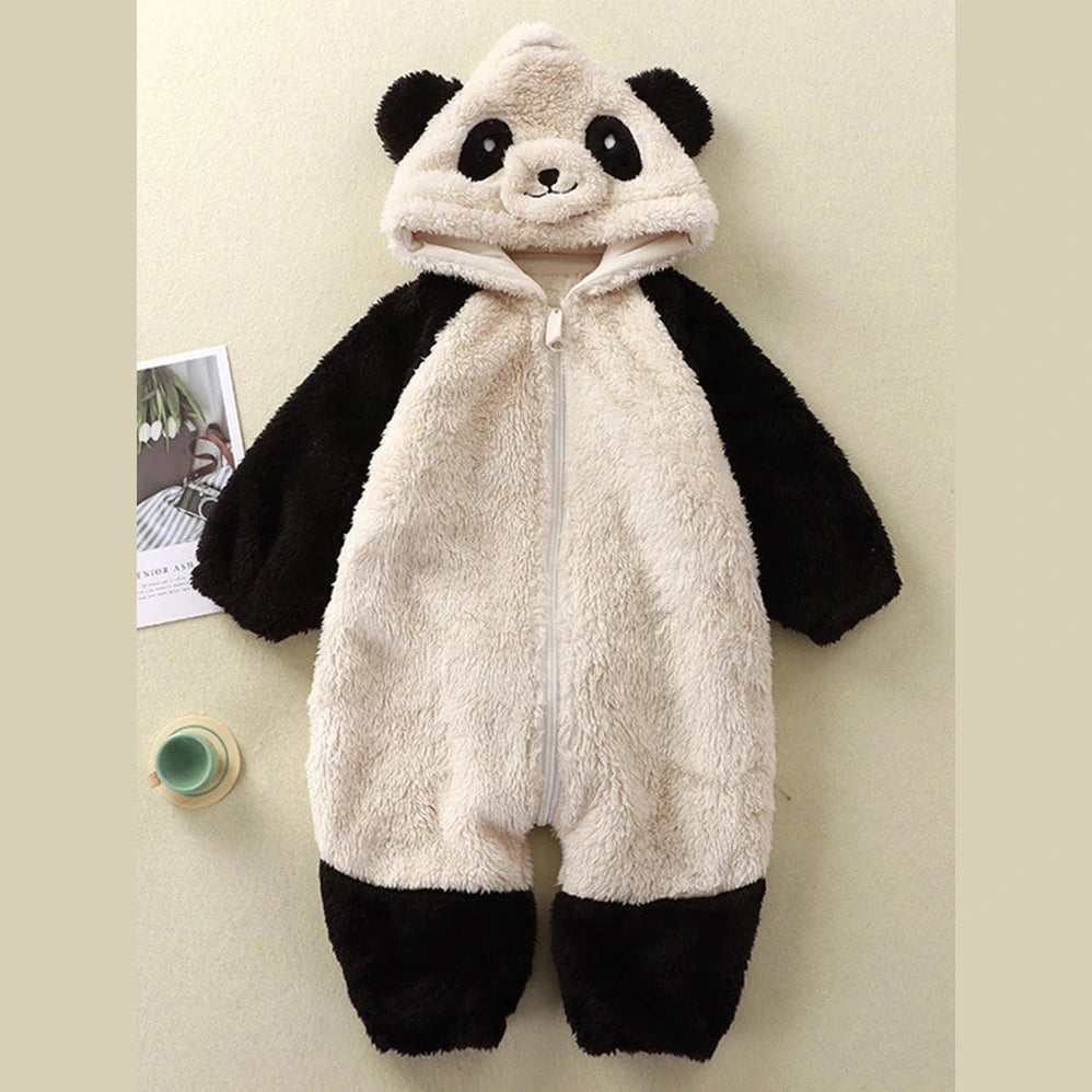 Snuggly Panda Bodysuit for Little Cuties 🐼 Furever Adorable