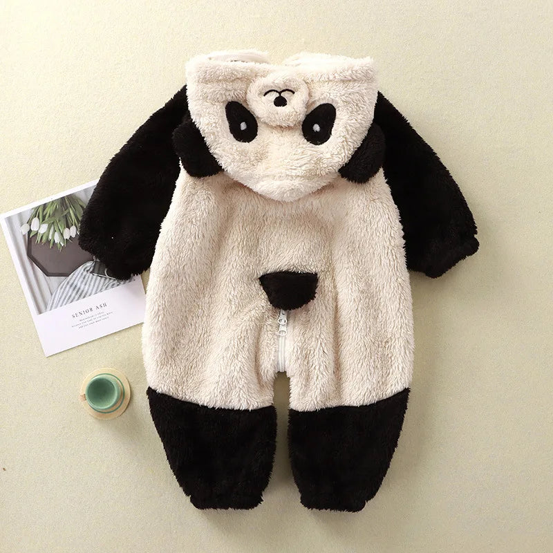 Snuggly Panda Bodysuit for Little Cuties 🐼 Furever Adorable