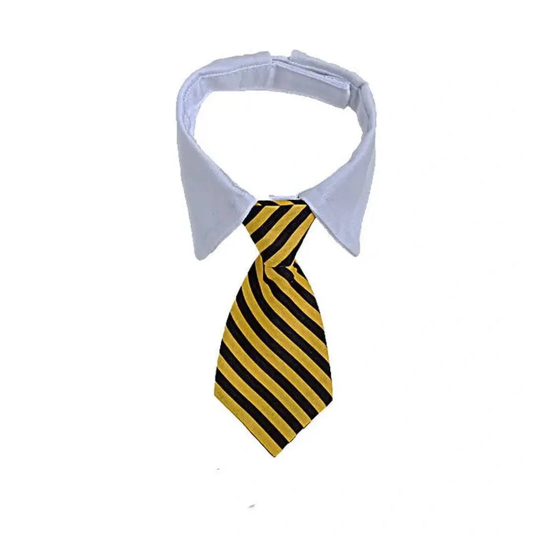 Striped Bow Tie Collar for Kitten and Puppies-Furever Adorable
