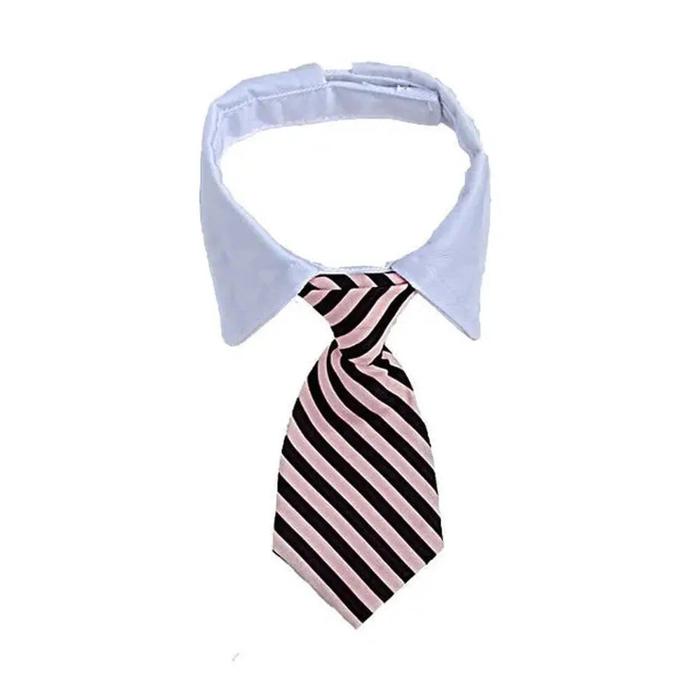 Striped Bow Tie Collar for Kitten and Puppies-Furever Adorable