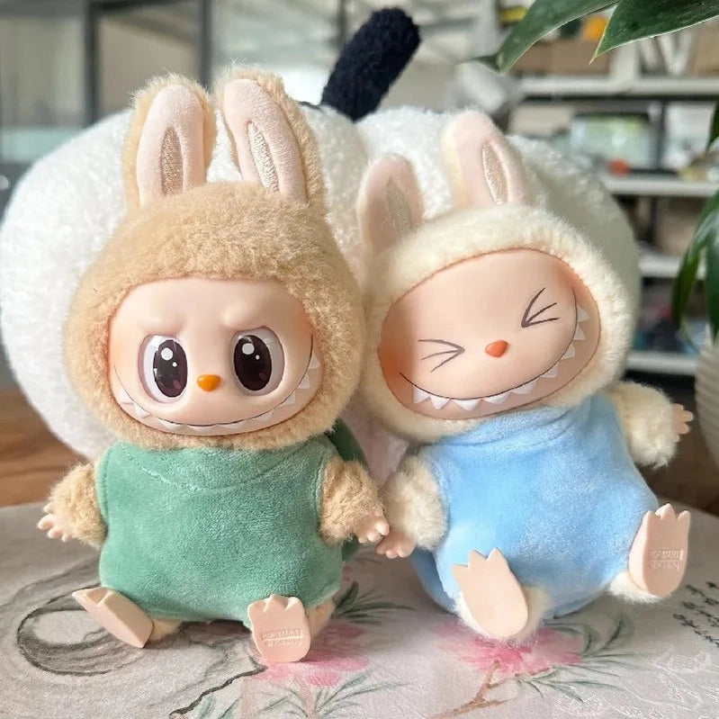 Suitable For 15-17 Cm Ropa Labubu V1 V2 V3 Labubu Turtle Costume Set Cute Dressing Labubu Fabric Accessories Holiday Clothing Furever Adorable