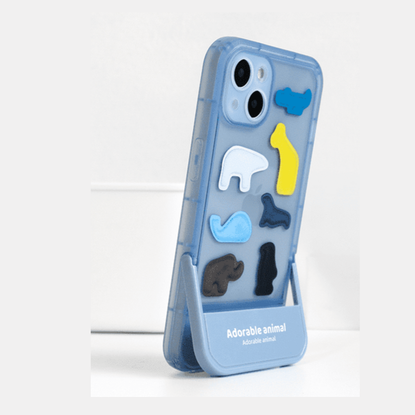 Transparent Animal Pattern Fancy Protective Phone Case Furever Adorable