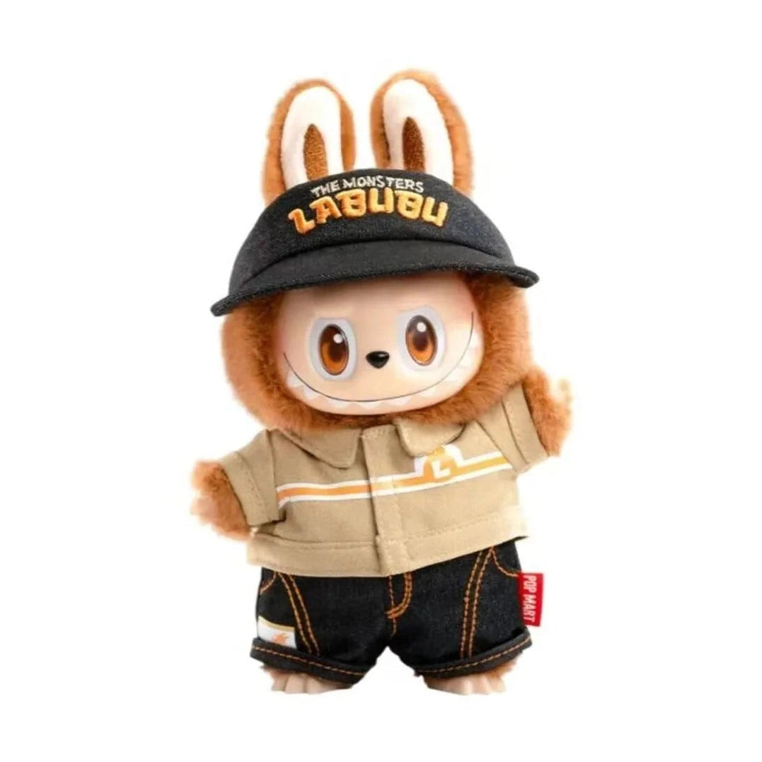 Labubu “Wacky Mart” – Convenience Store Worker Vinyl Plush Figure Furever Adorable