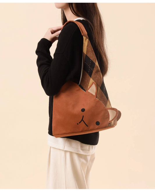 Whiskered Wanderlust Cat-Ear Bucket Bag Furever Adorable