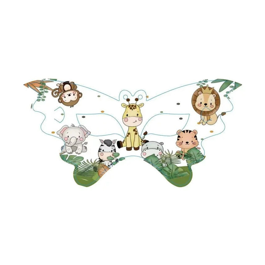 Wild One Safari Adventure Party Set - Jungle Friends Edition Furever Adorable