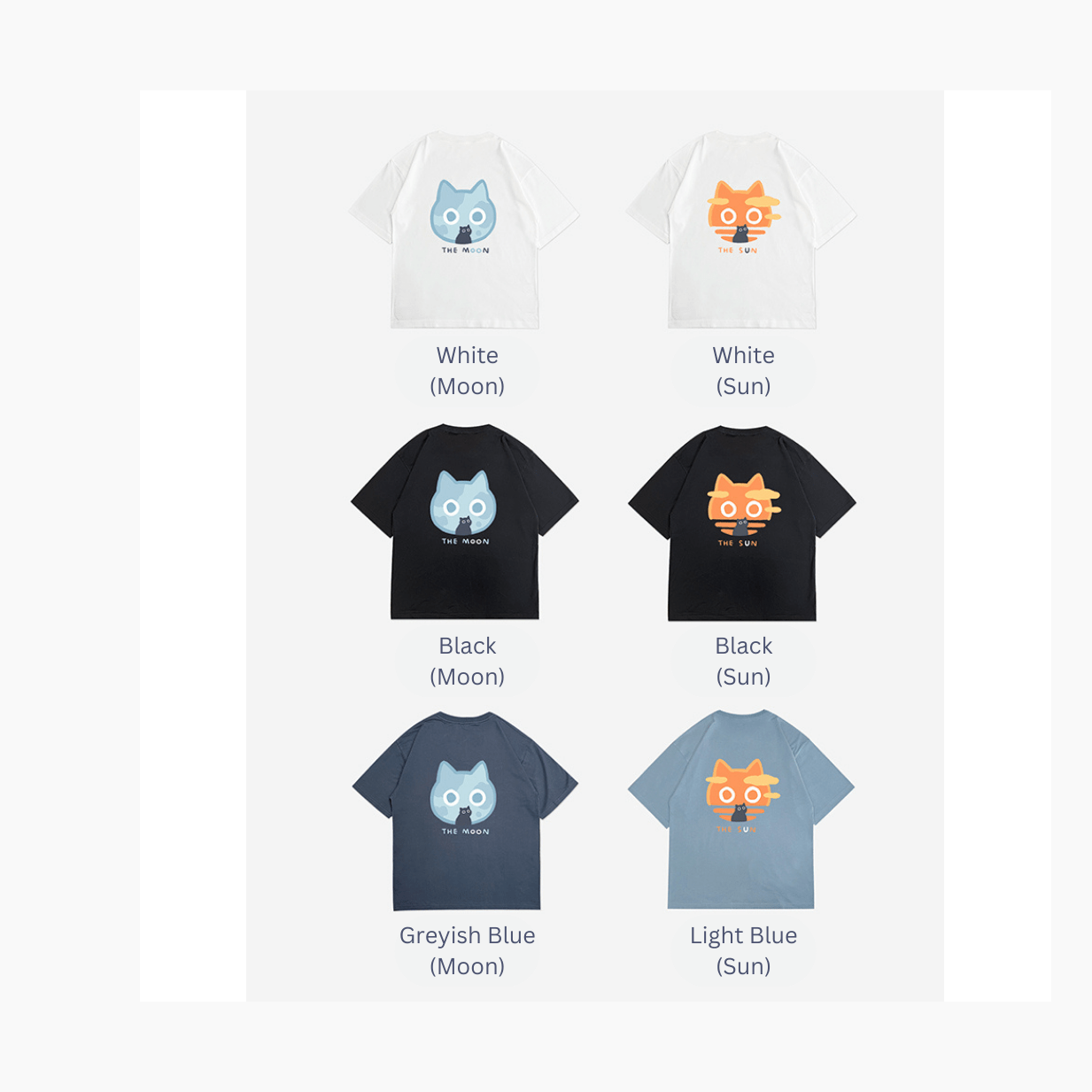 moon&sun Cat T-Shirt-Furever Adorable