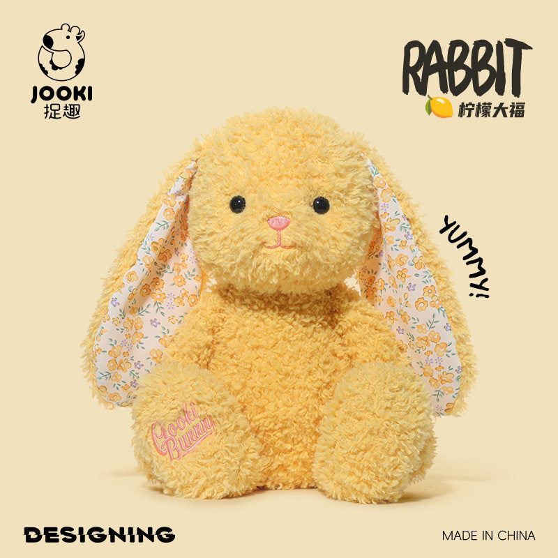 Snuggly Garden Bliss Rabbit Plush – Floral Mochi Edition Furever Adorable 