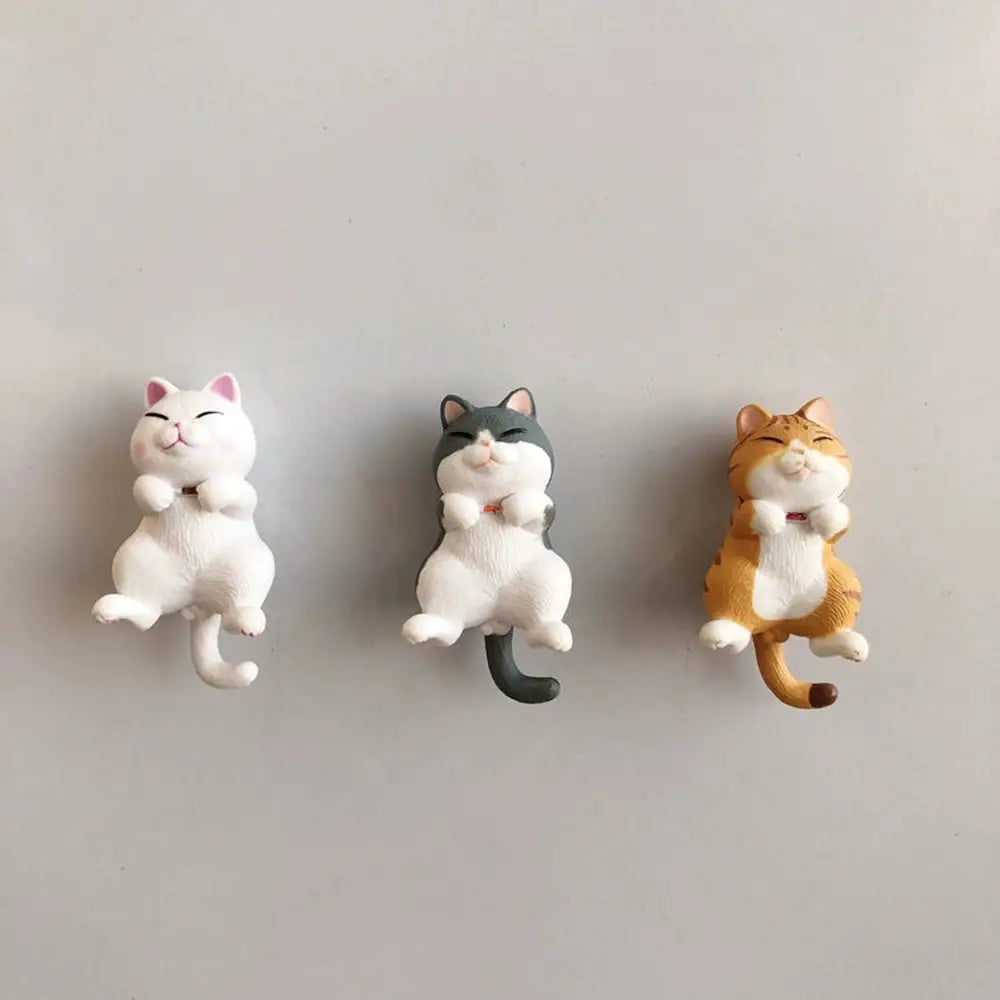 3D Cats Shaped Magnet Stickers-Furever Adorable