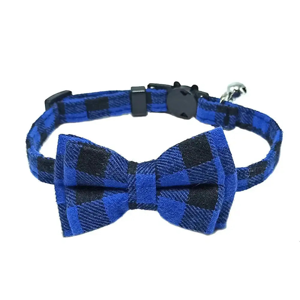 Adjustable Bow Tie with Sash Small Bell for Cats-Furever Adorable