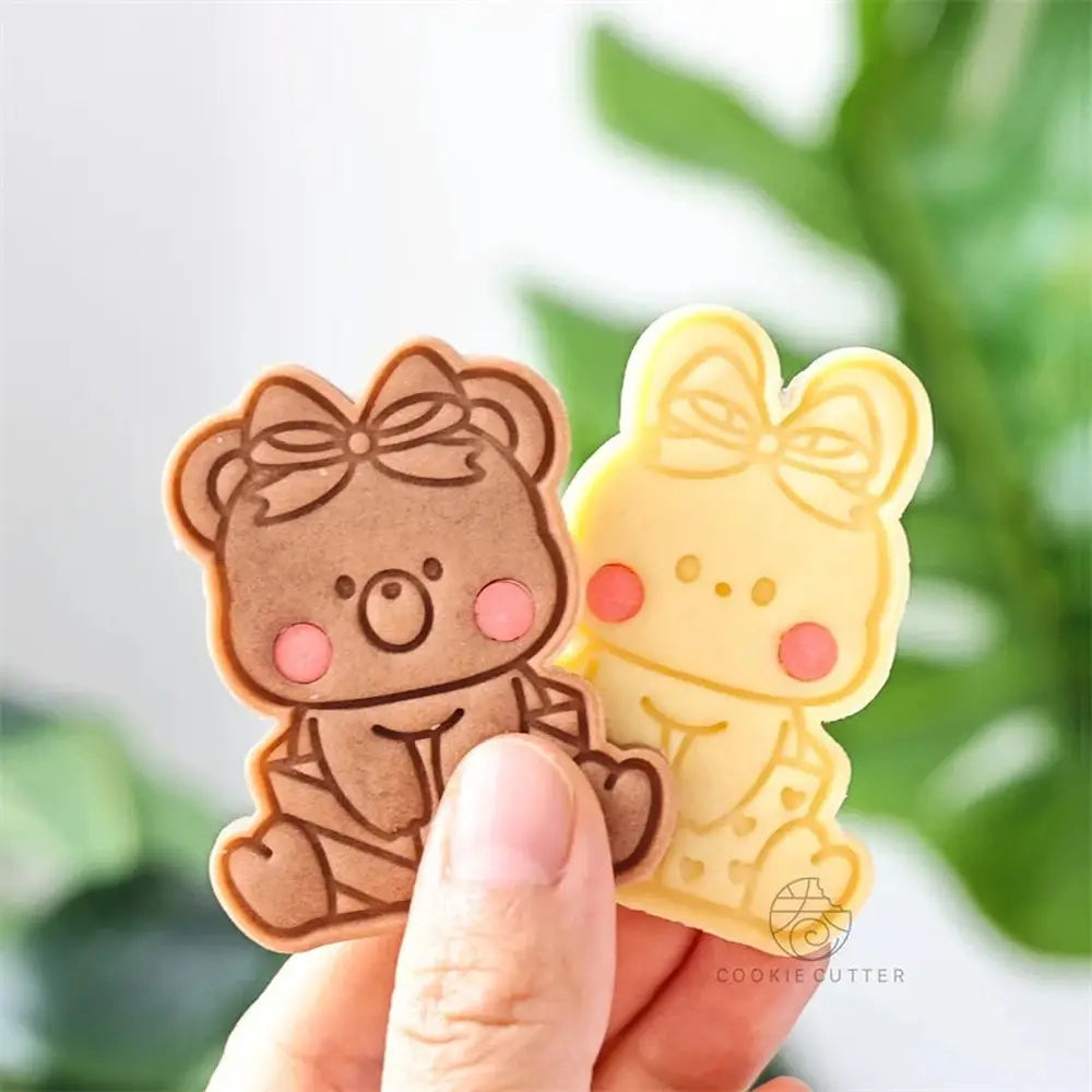 Animal Cookie Present Mold-Furever Adorable