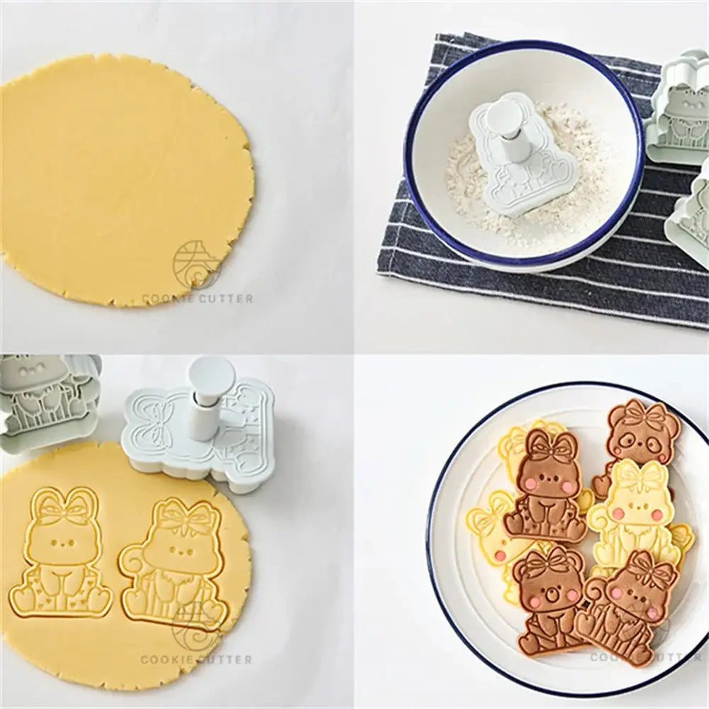 Animal Cookie Present Mold-Furever Adorable