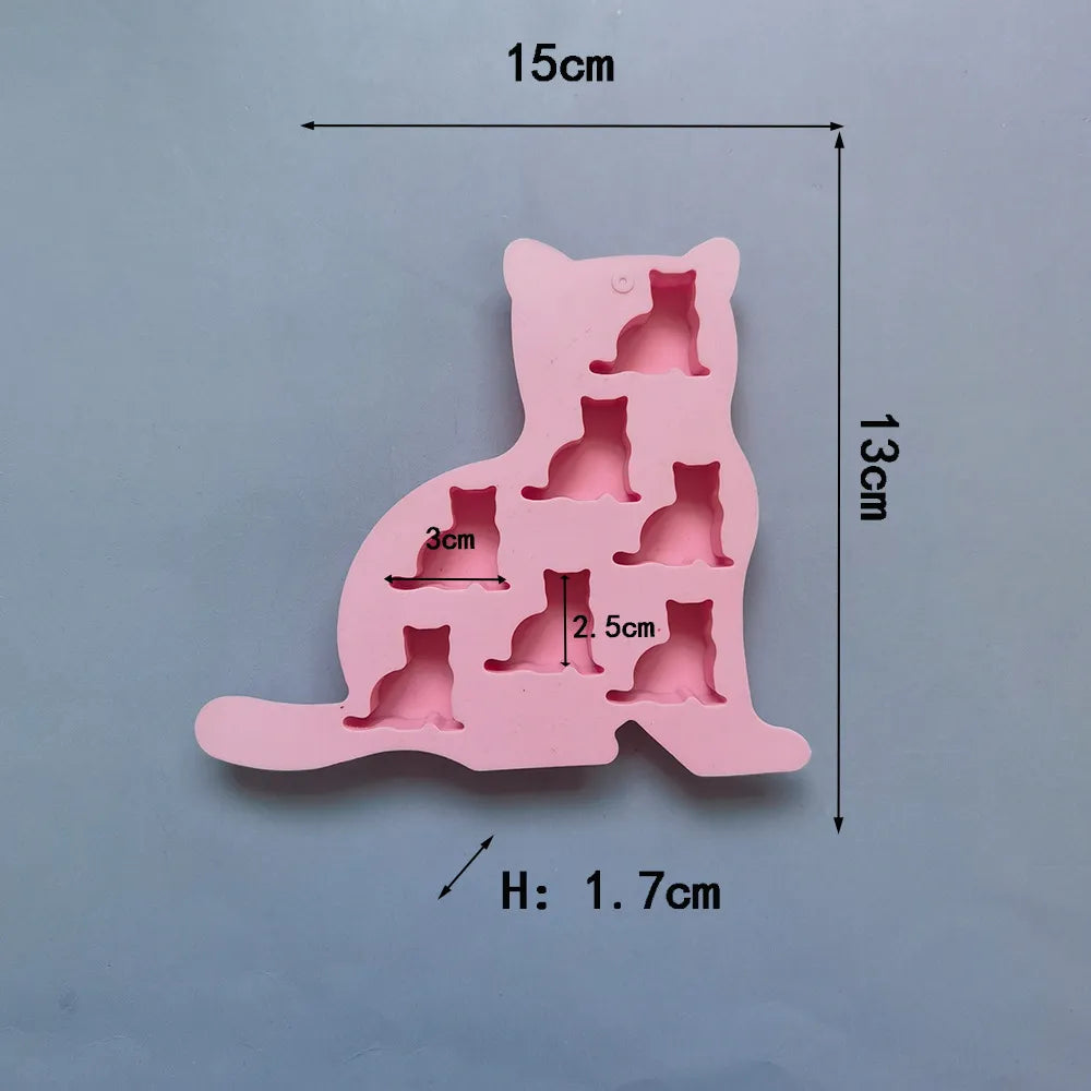 Animal Shape Silicone Baking Molding Set-Furever Adorable