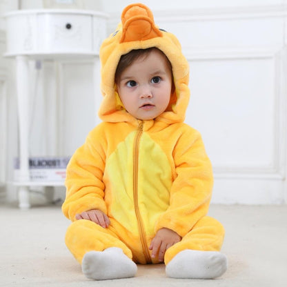 Baby Onesie - Ducky Jumpsuit-Furever Adorable