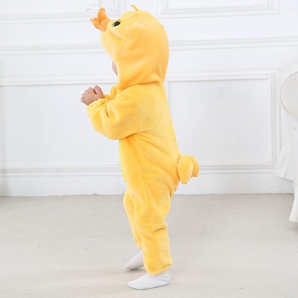 Baby Onesie - Ducky Jumpsuit-Furever Adorable