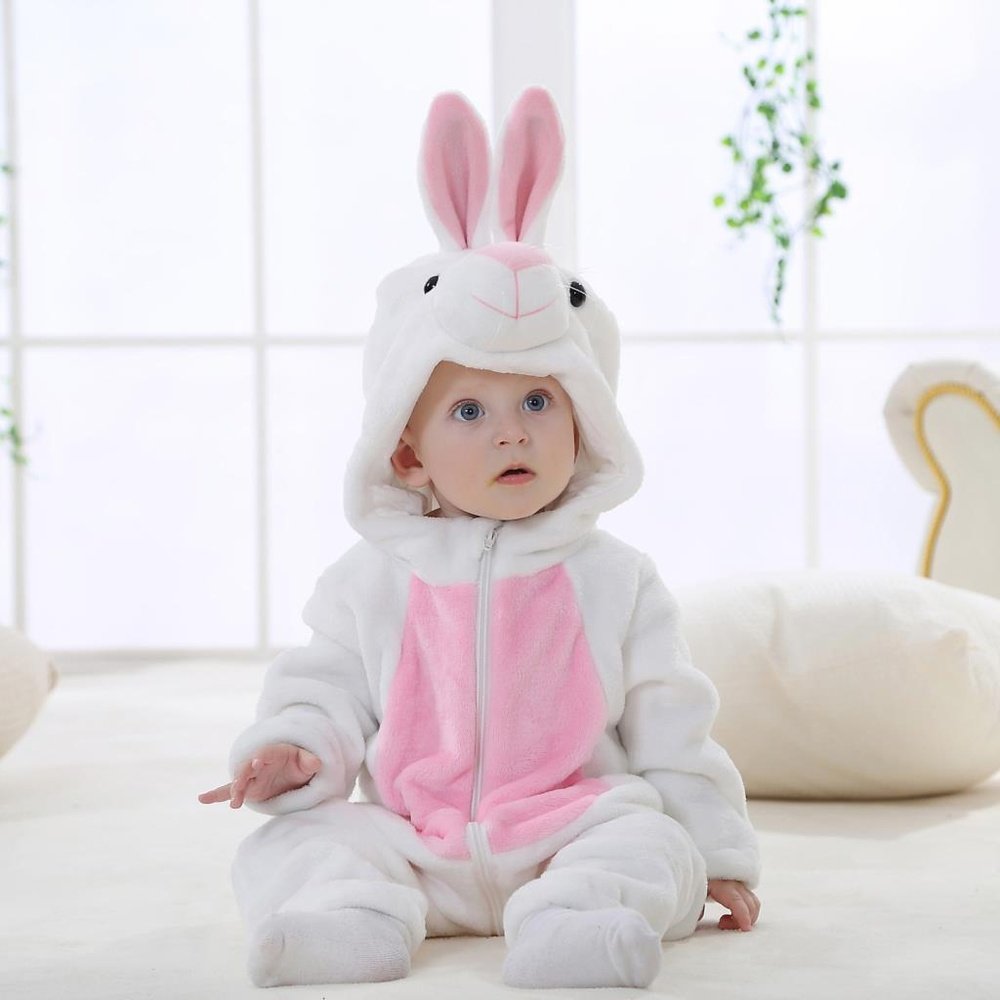 Baby Onesie - Rabbit-Furever Adorable