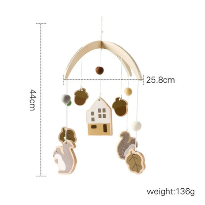 Baby Rattles Crib Mobiles Toy-Furever Adorable